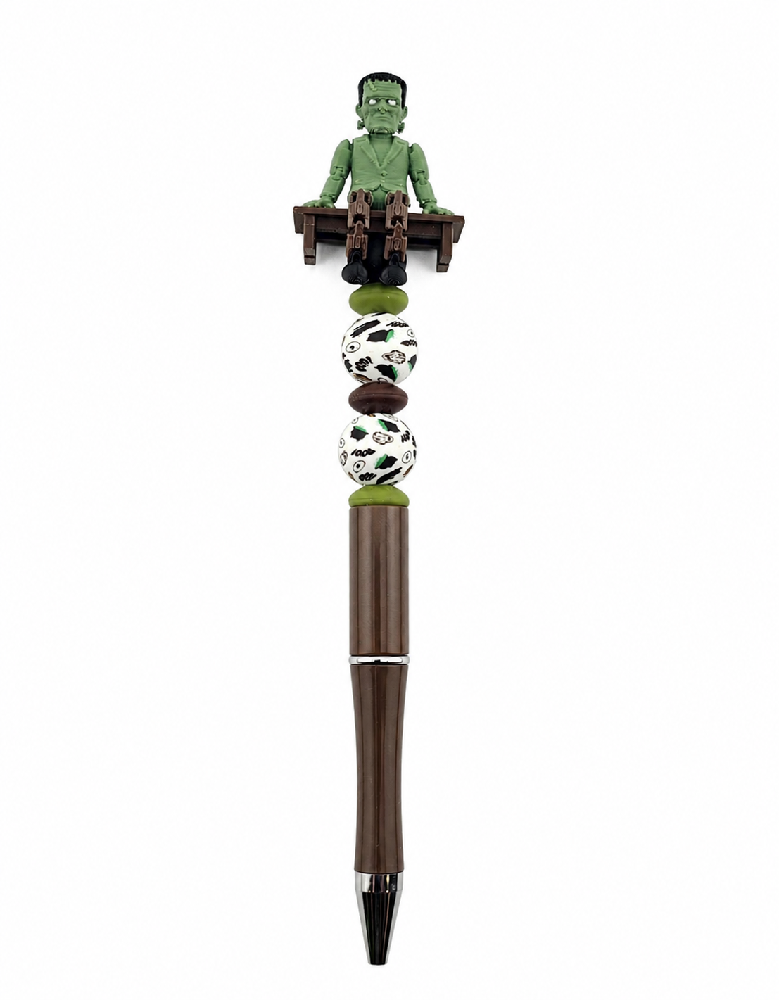 Frankie Articulated Pen Topper *not silicone* printed by a 3D printer 💥Available as Pre-Made and Set