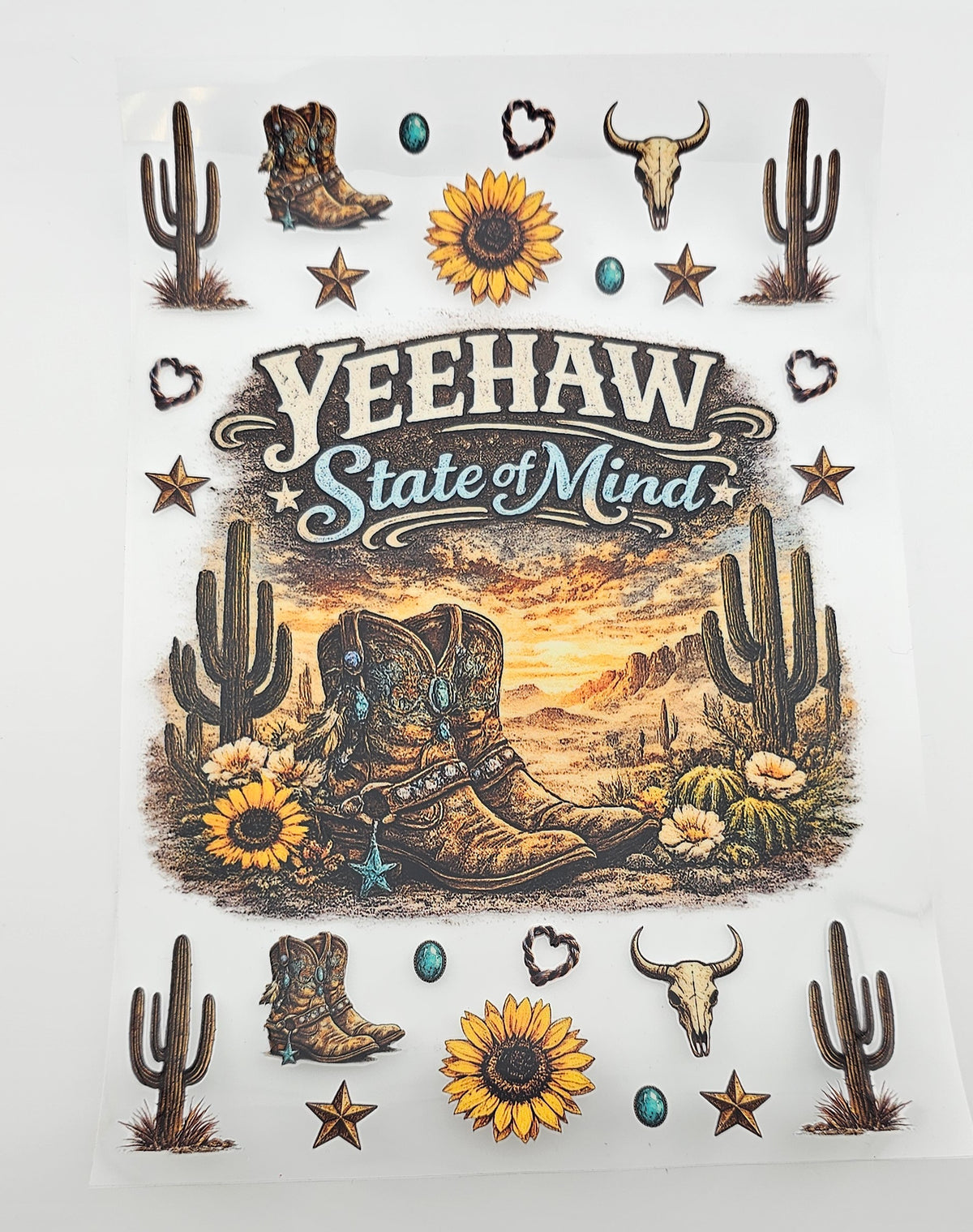 UVDTF Yeehaw State of Mind Notebook Wrap
