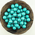#202 Solid Deep Turquoise Pearl