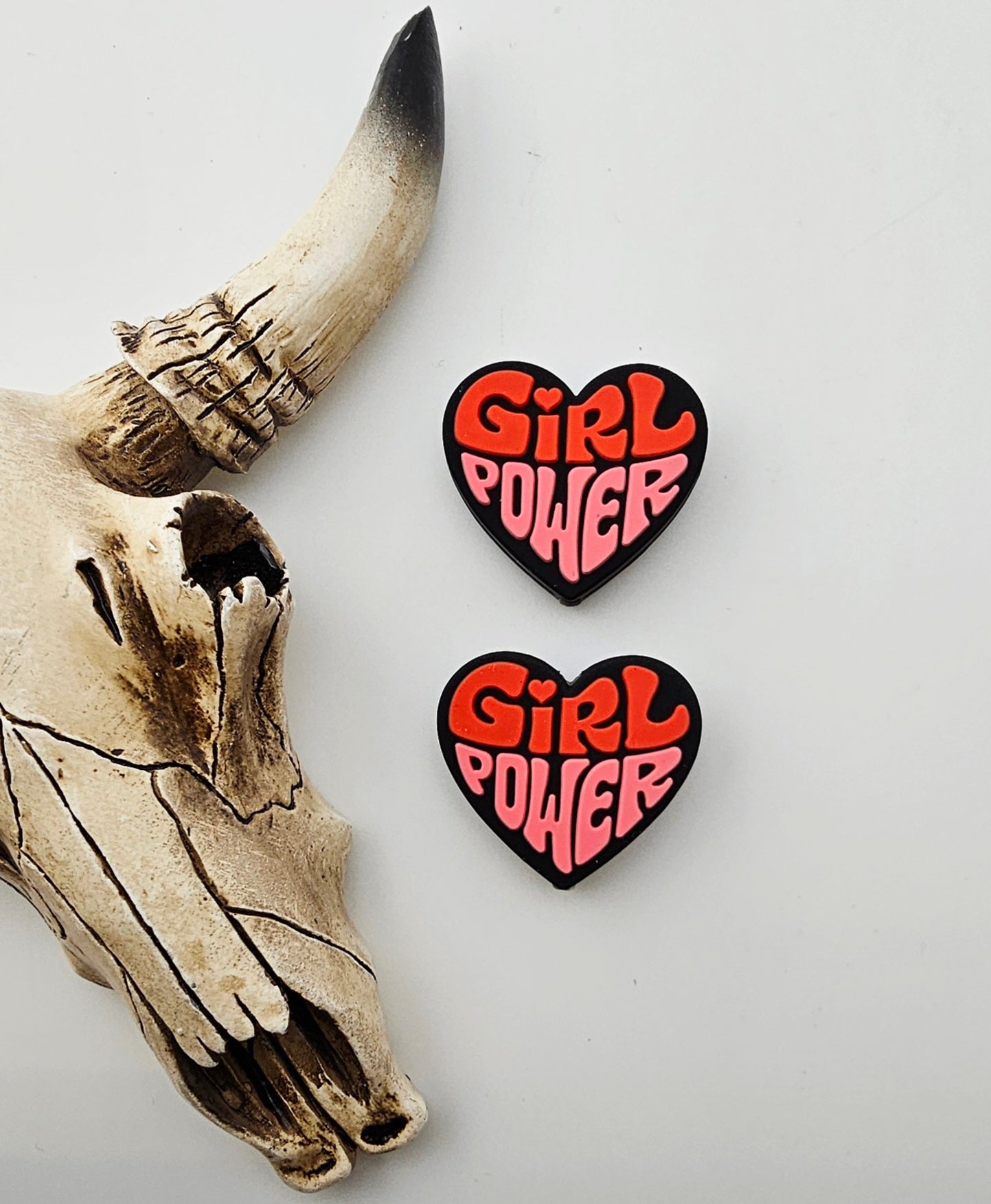 Girl Power Heart Focal