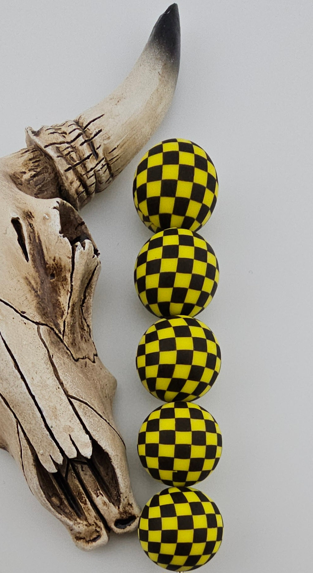 Checker Ptint 19mm Silicone