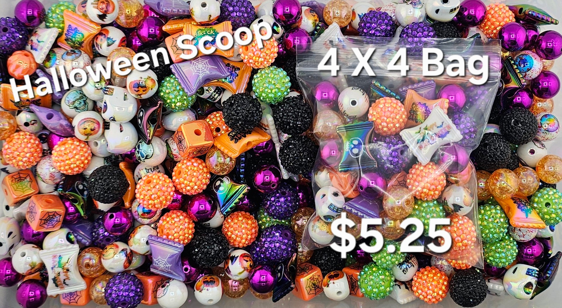 Halloween Scoop Acrylic