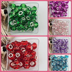 Faceted Spacer 14mm Large Hole
