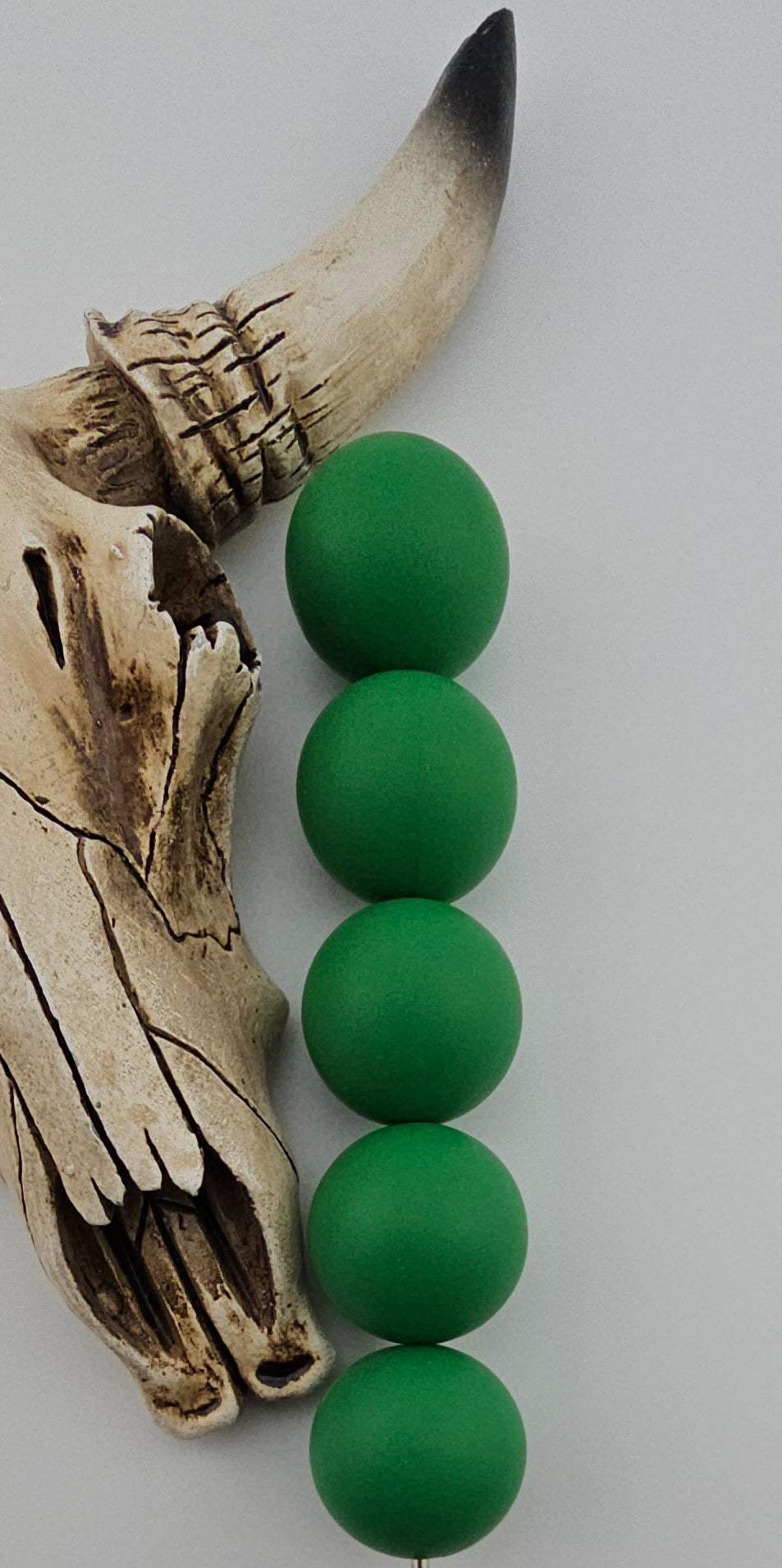 19mm Solid Silicone Beads