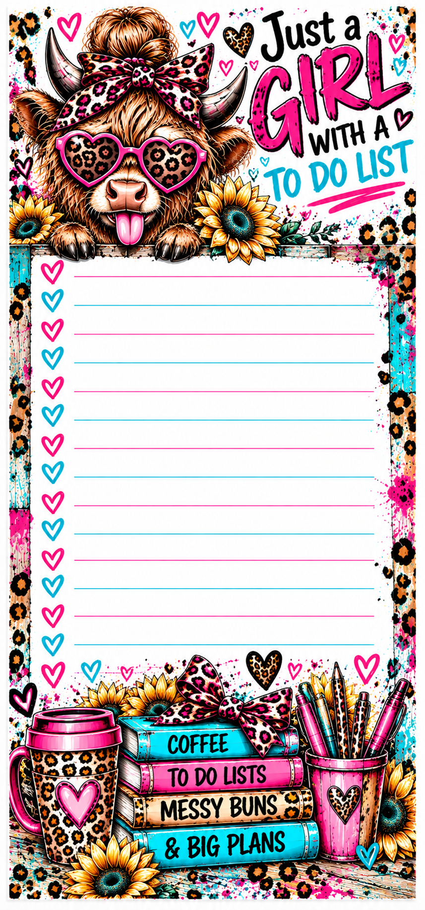 Sassy Trashy Collection Notepad