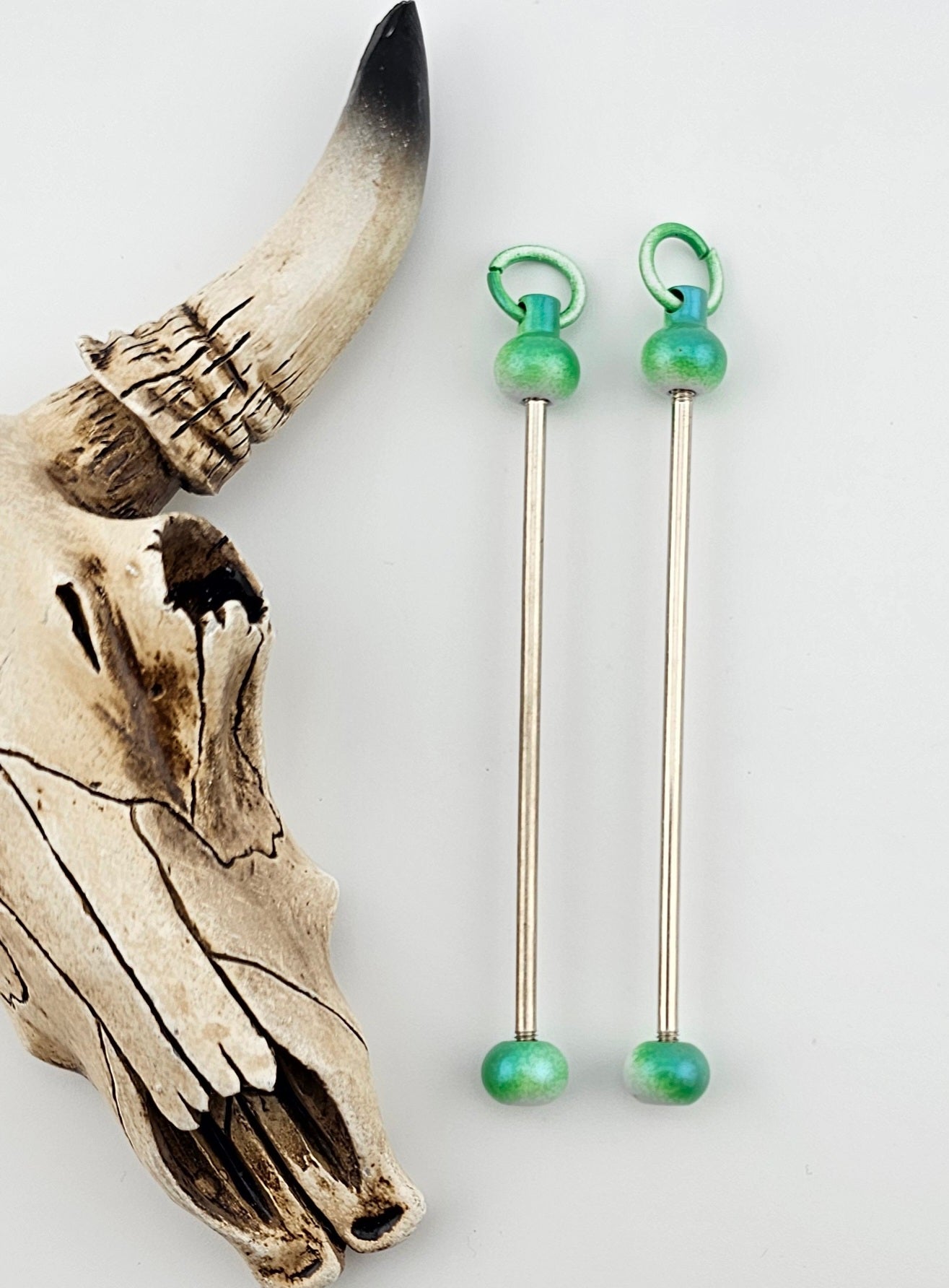 Beadable Zipper Pull Bar