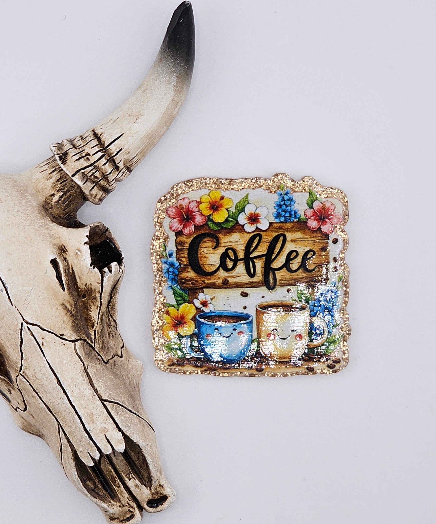 Flatback Happy Cup Of Coffee 356