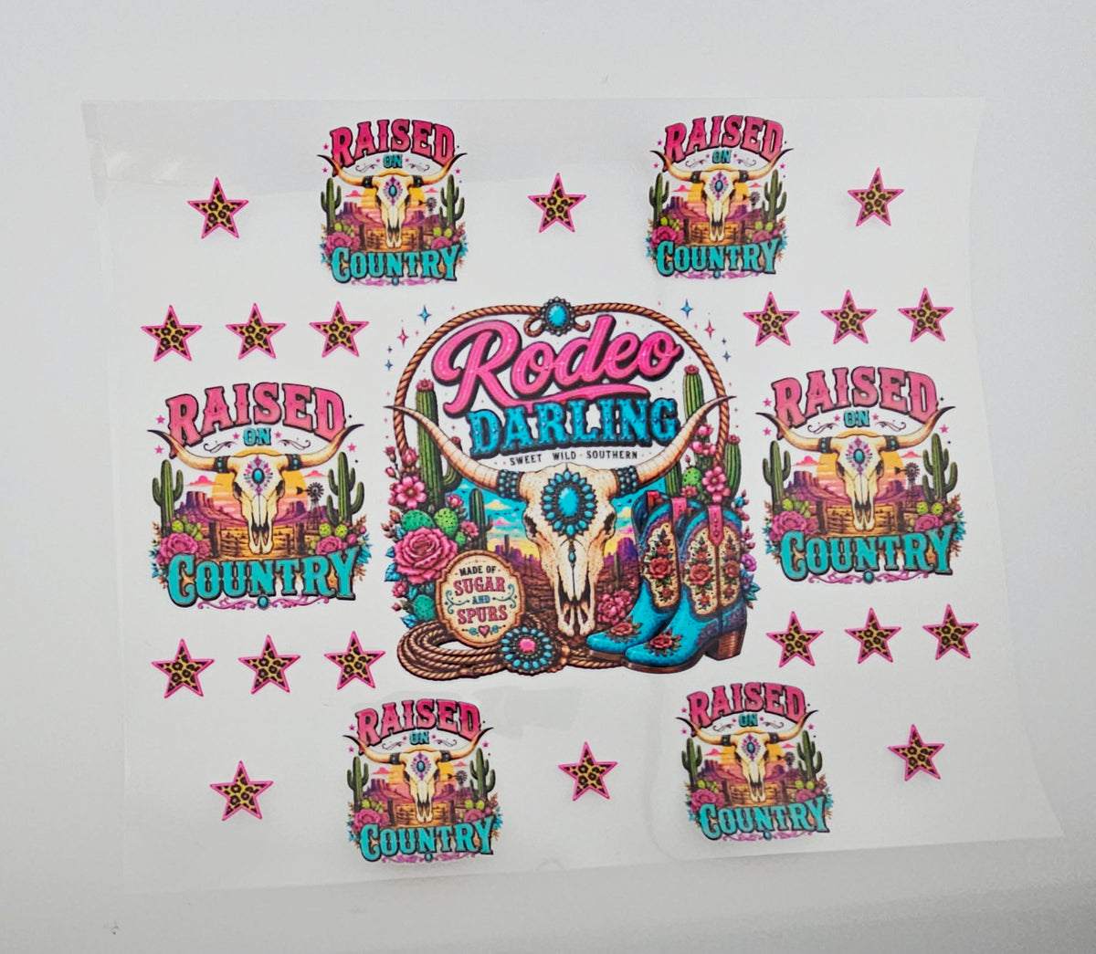 UVDTF Rodeo Darling 20oz Wrap