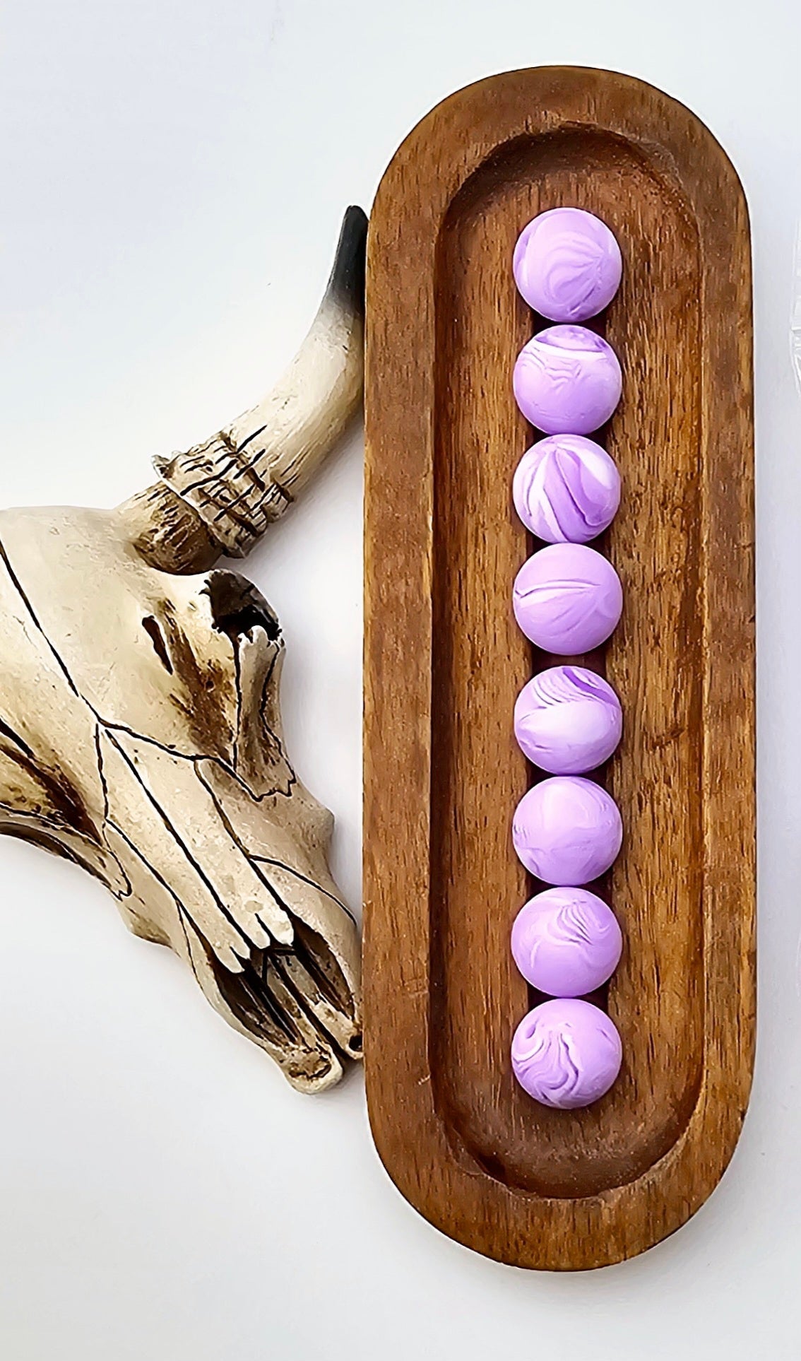 #68 Marble Purple Solid