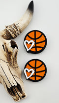 Basketball Heart Focal