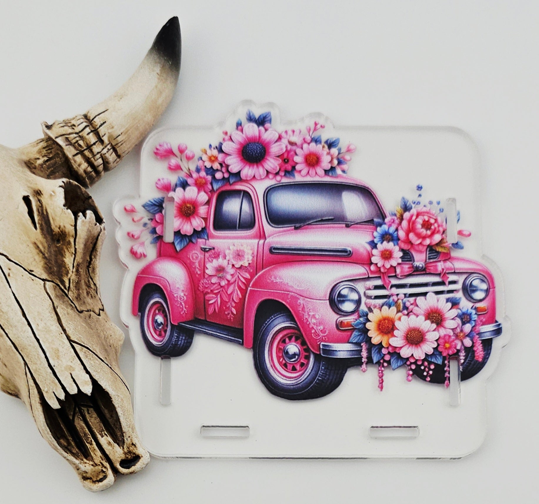 Pen Box Pretty Pink Farm Truck 22