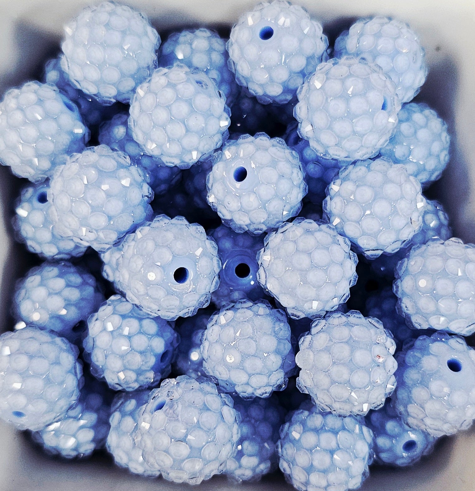 Rhinestone 16mm Clear Jelly Acrylic