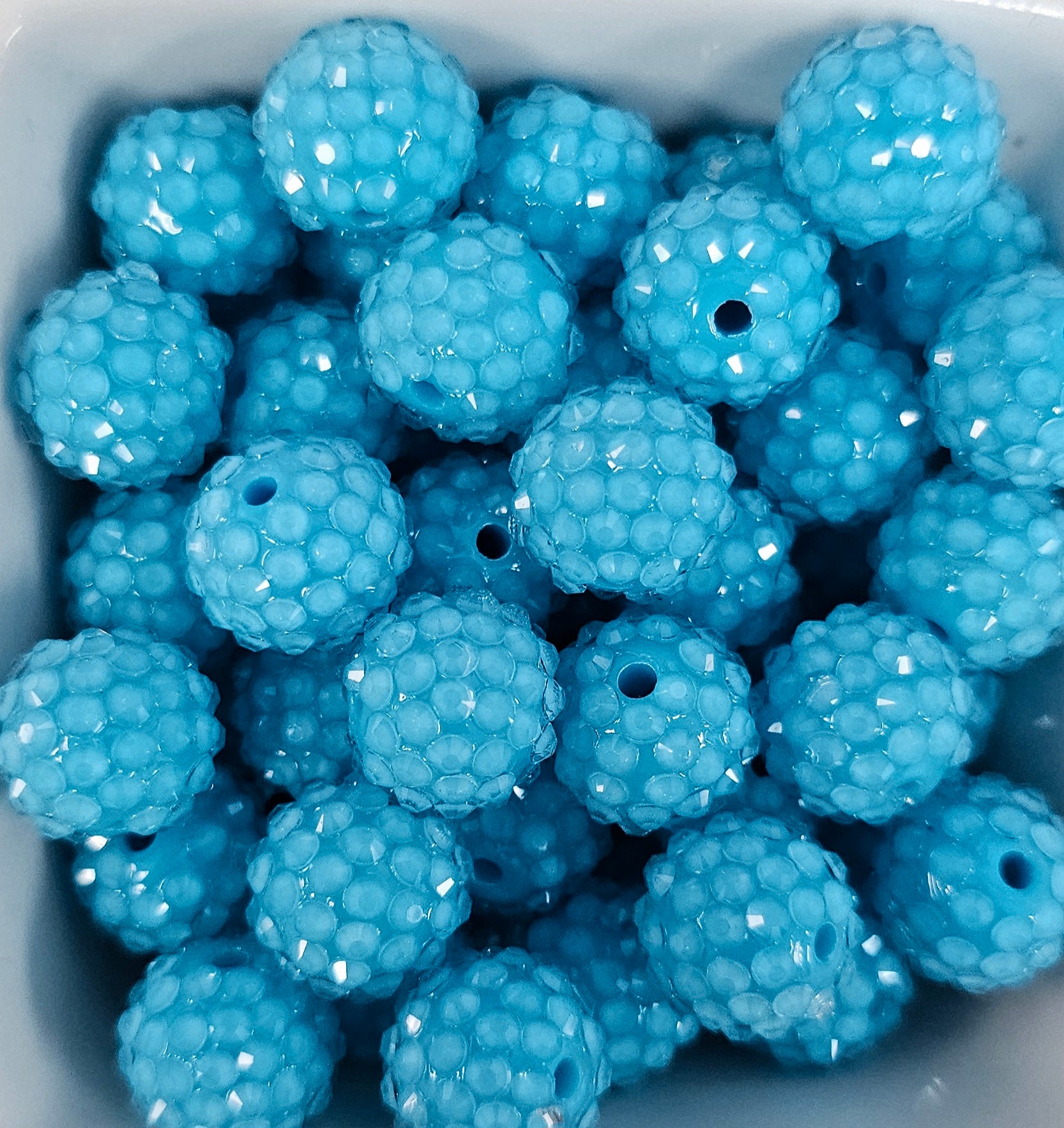 Rhinestone 16mm Clear Jelly Acrylic