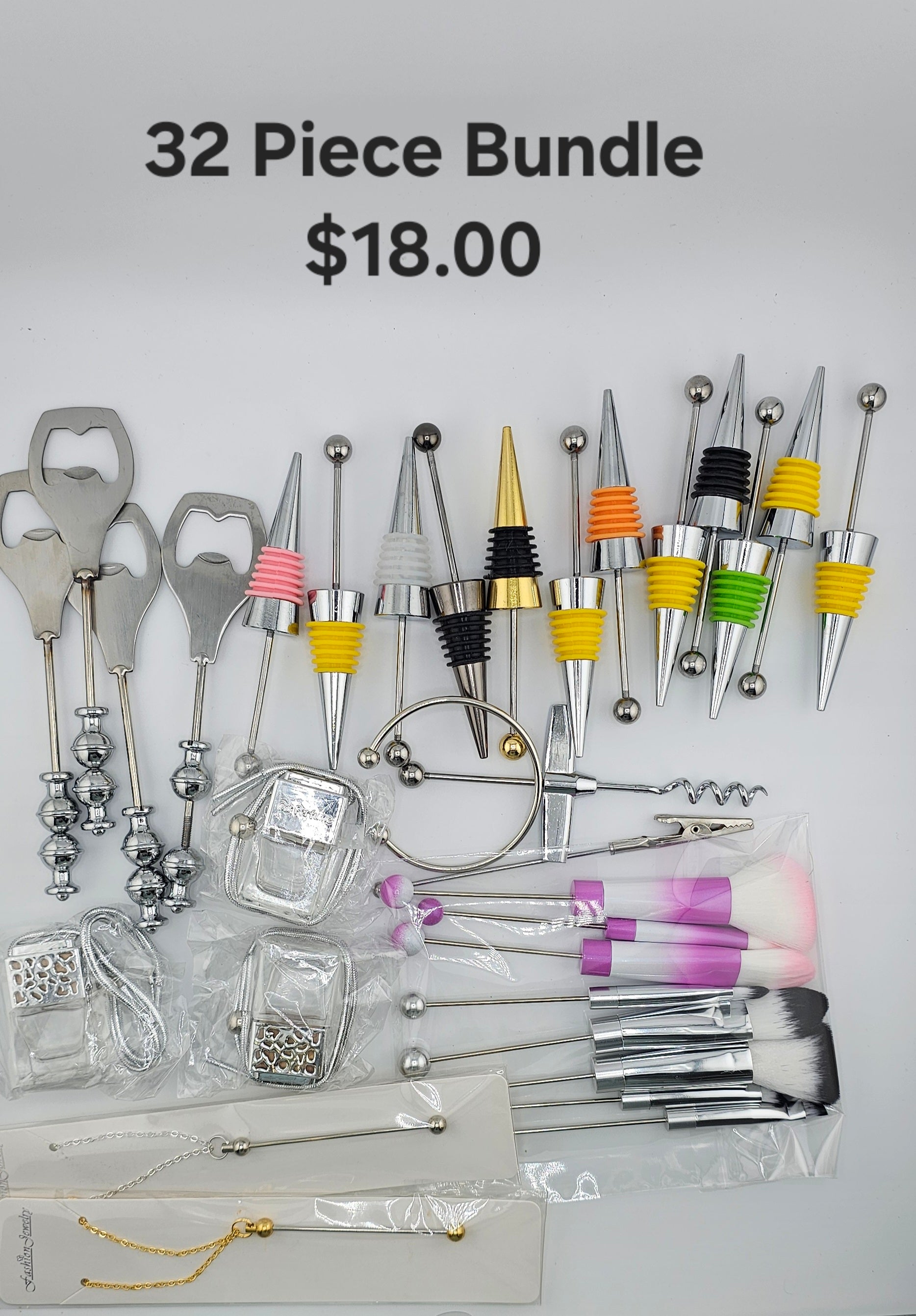 Beadable Bundle 32 Pieces