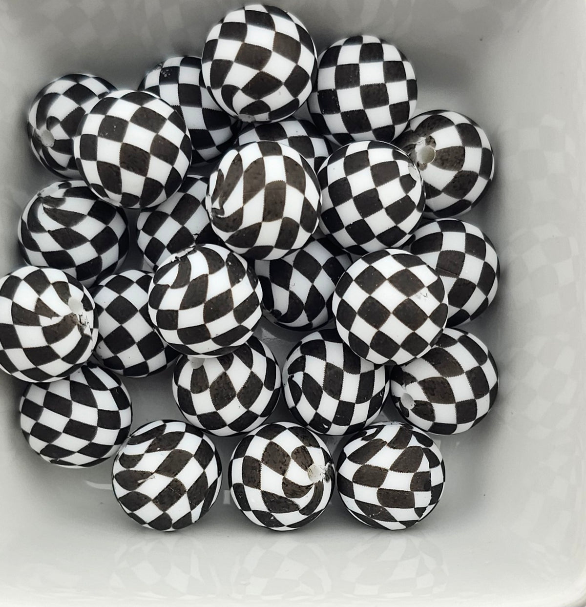 Checker Black/White Print