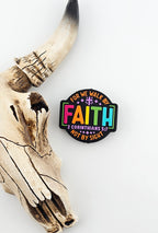 We Walk By Faith Focal