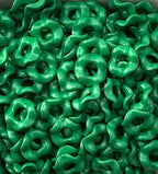 Wavey Acrylic Spacers 13mm (10ct) Large Hole