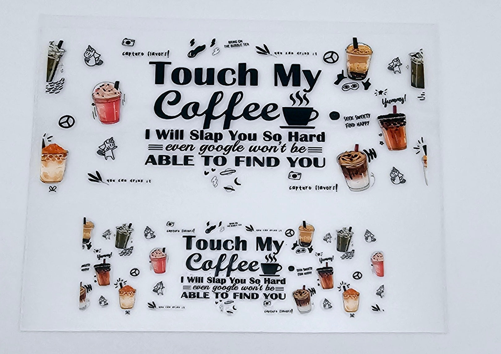 Wraps Mini Tumblers UVDTF **CLICK TO SEE MORE STYLES**