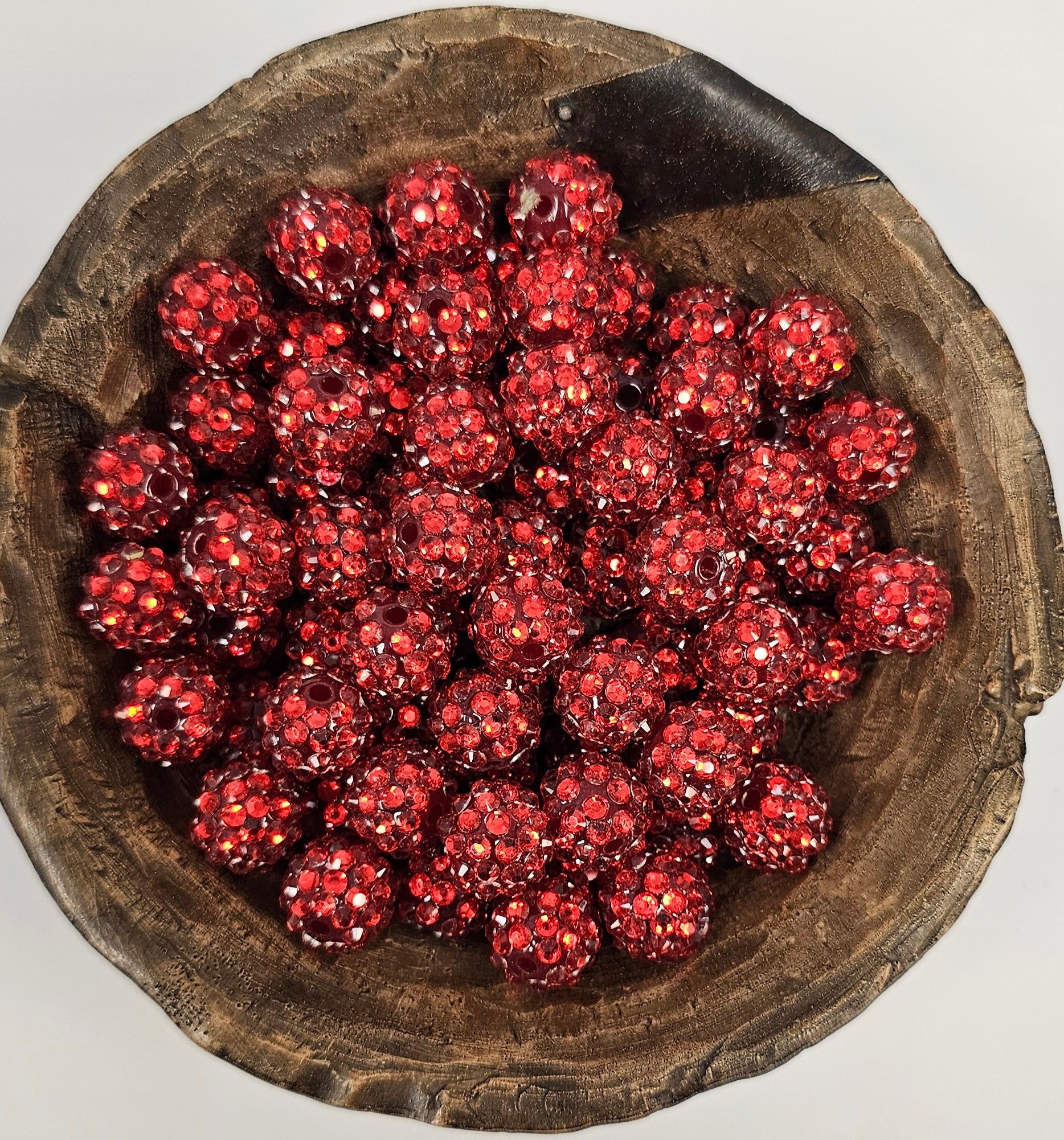 Rhinestone 14mm Ruby Red 101