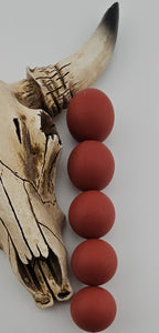 19mm Solid Silicone Beads