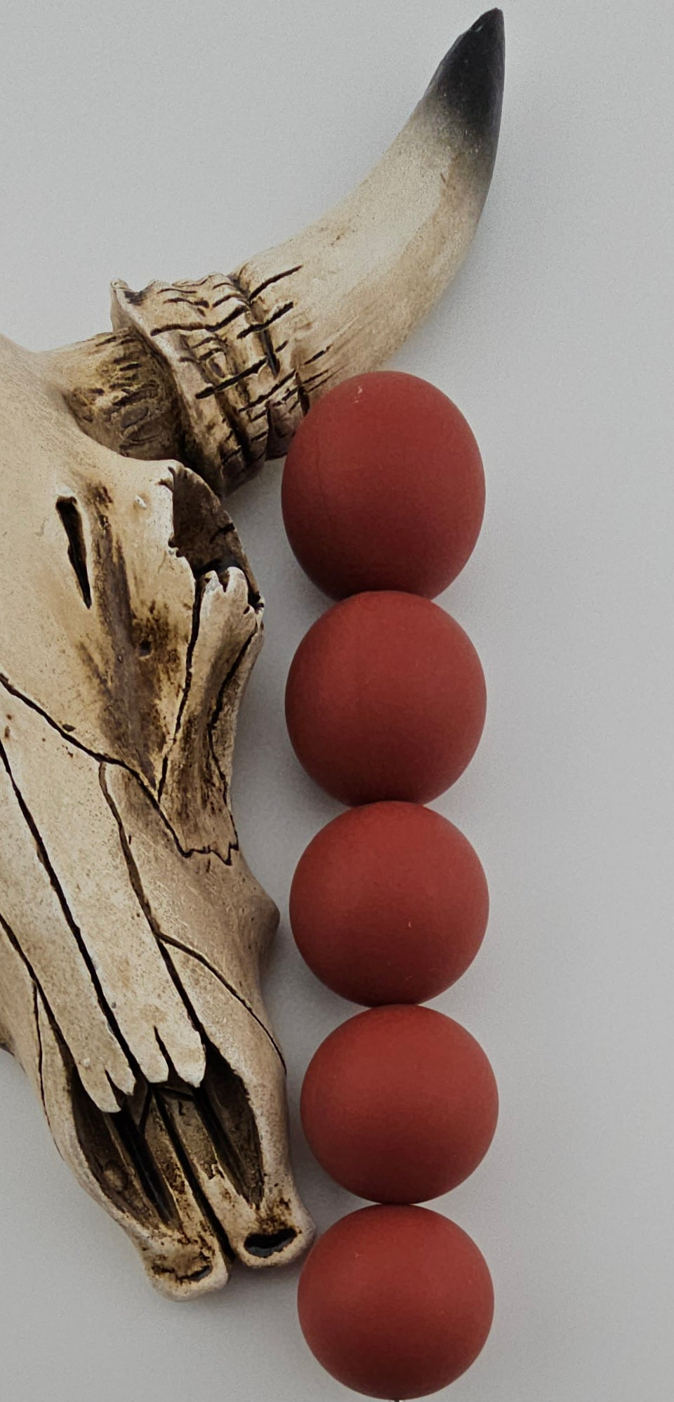19mm Solid Silicone Beads