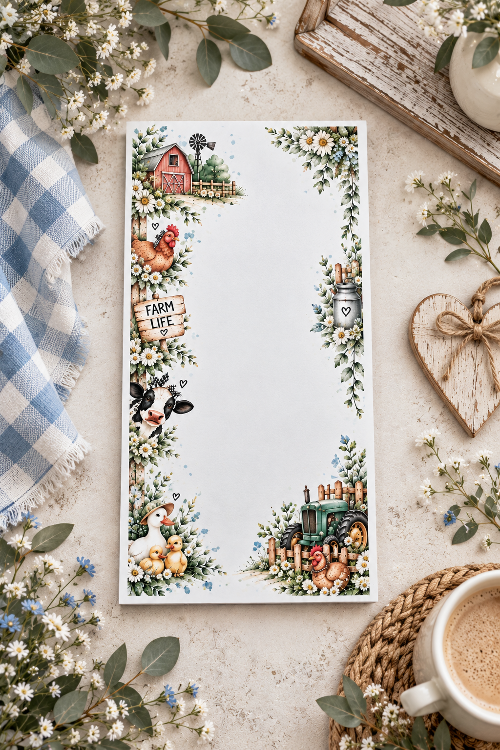 Farm Life Notepad