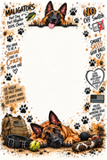 Fur Baby Doggie Large Breed Notepads ❗️Click to see List❗️
