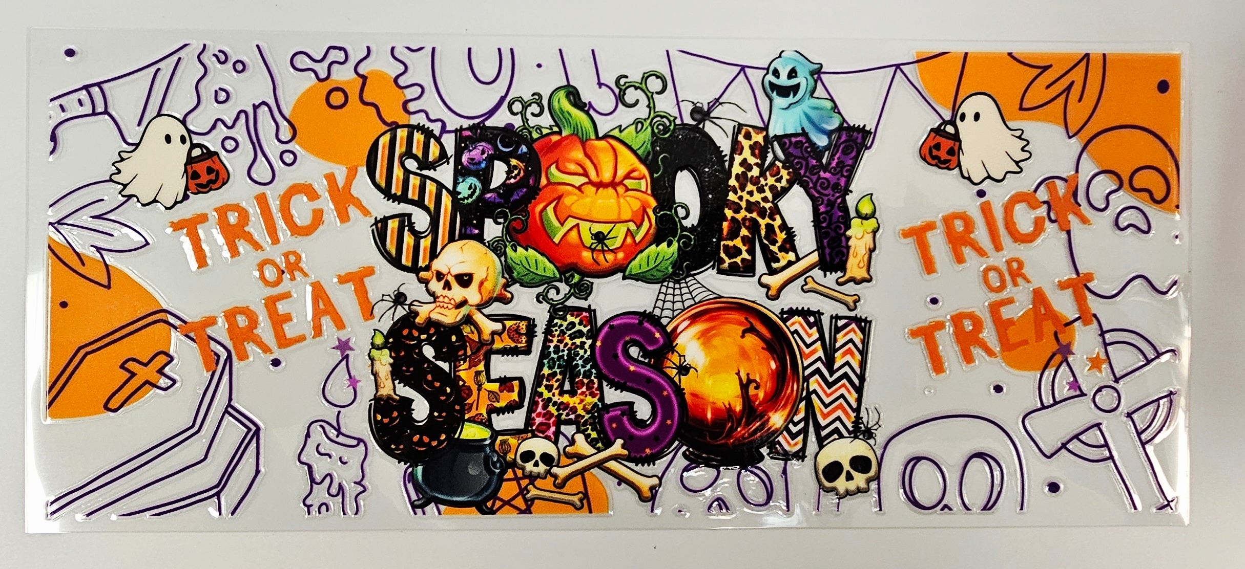 Spooky Season 16oz Wrap