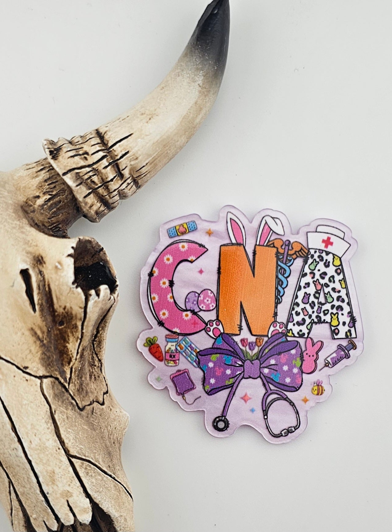 Flatback CNA Easter Nurse 306