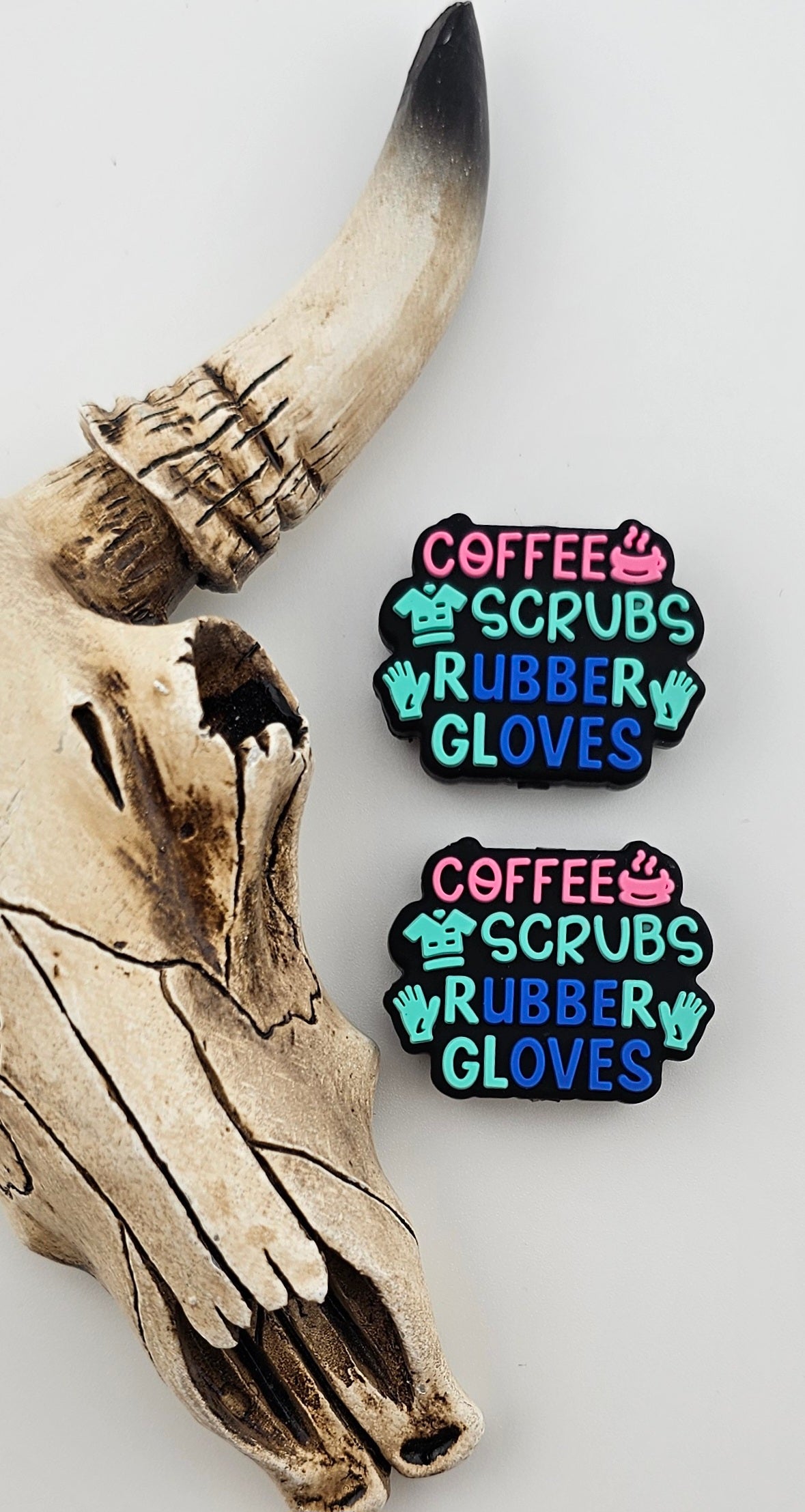 Coffee Scrubs Rubber Gloves Focal
