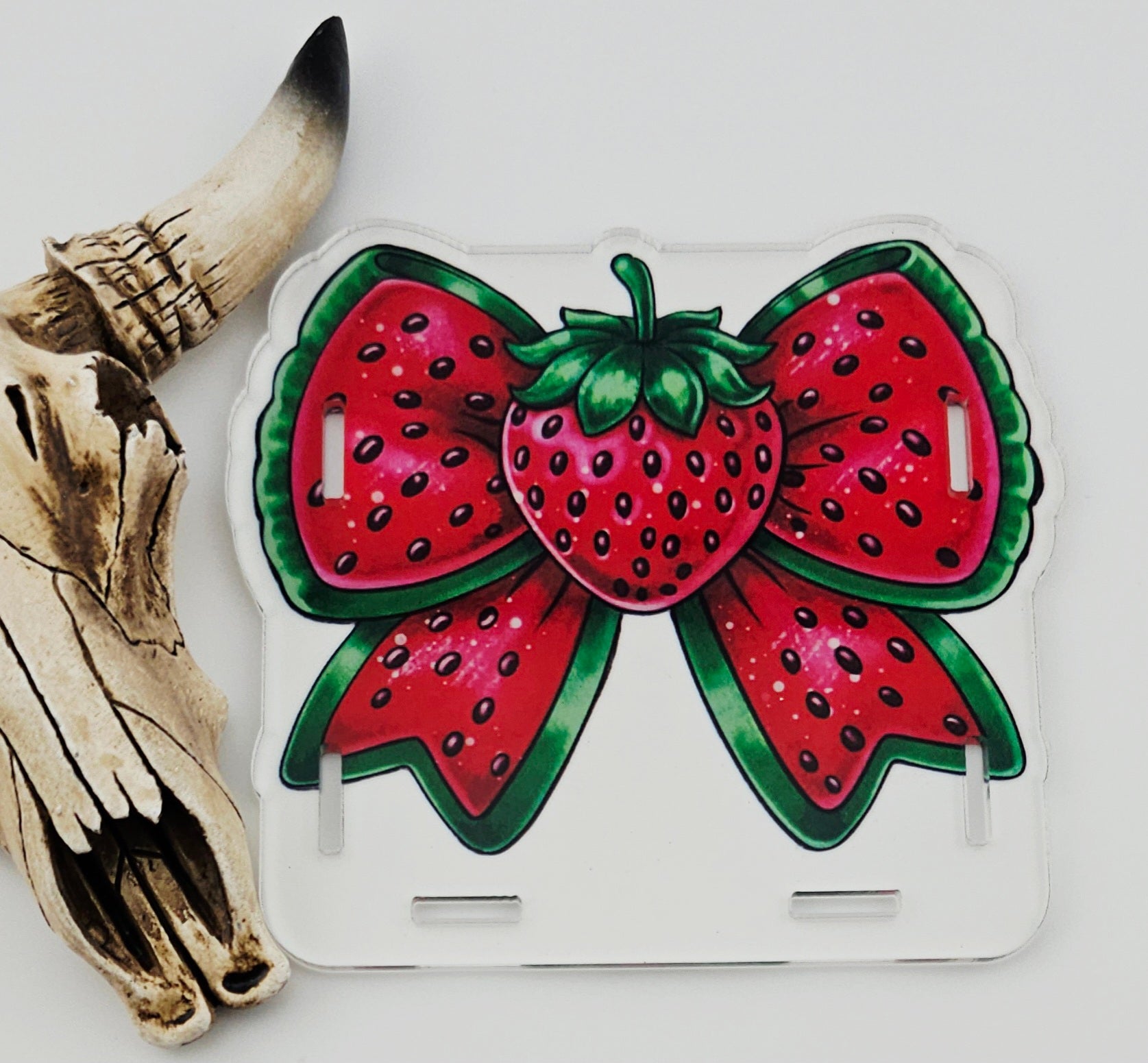 Pen Box Strawberry Bow 11