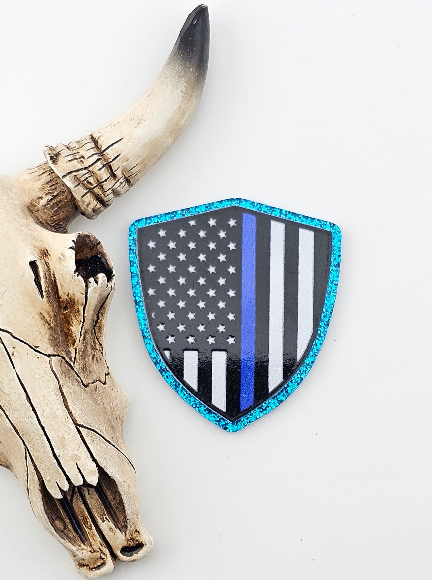 Flatback Blue Line Law Enforcement 473