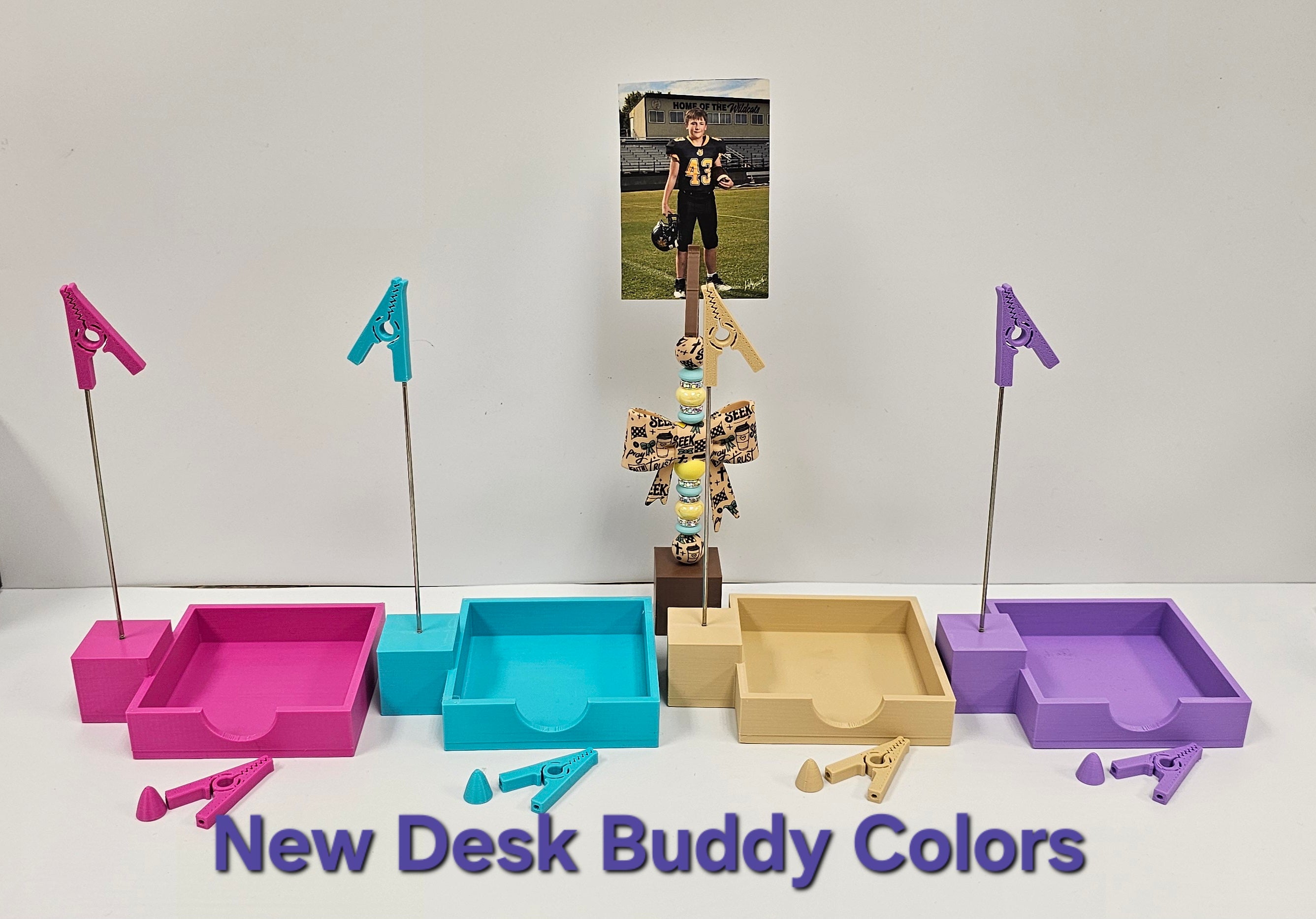 Beadable Desk Buddy 3D Printed