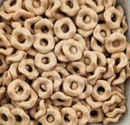 Wavey Acrylic Spacers 12mm (10ct) Large Hole