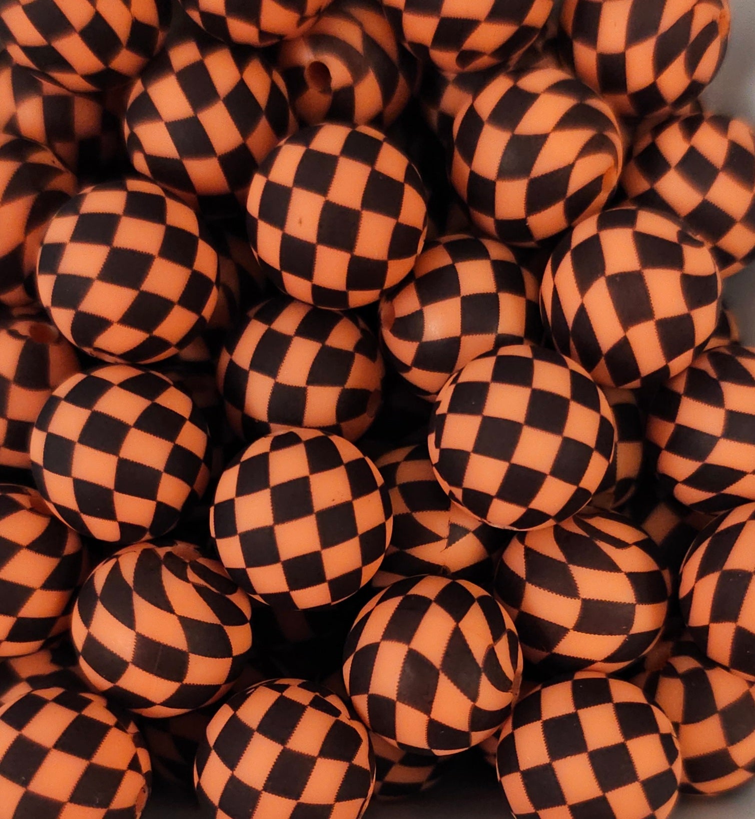 #37 Nectarine Checkered 15mm Print