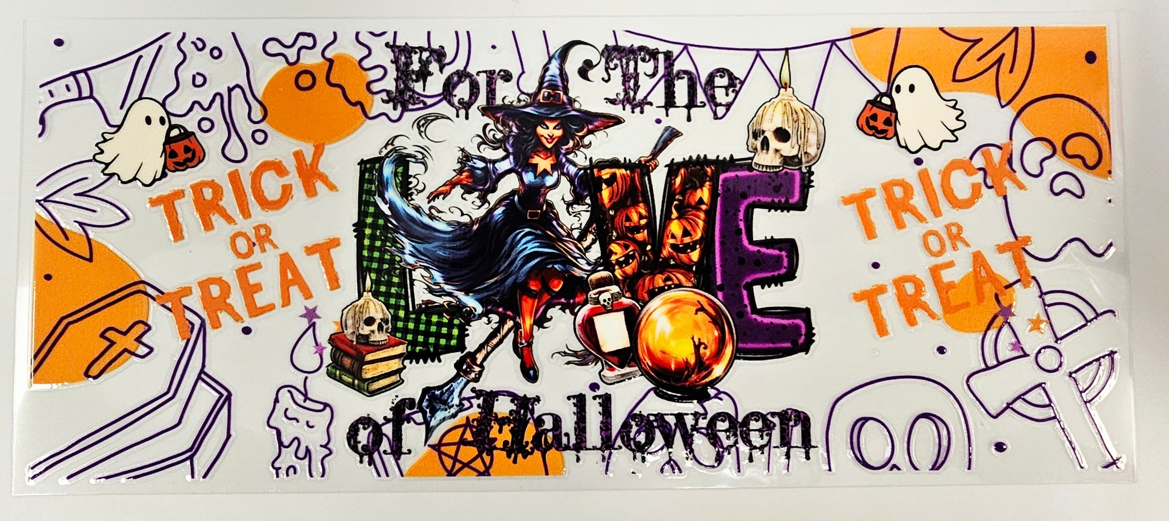 For the Love of Halloween 16oz Wrap