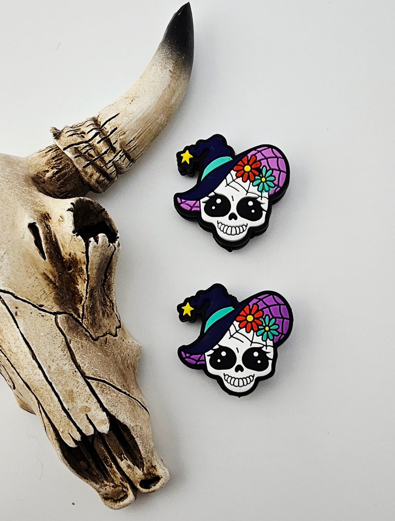 Witches Sugar Skull Focal
