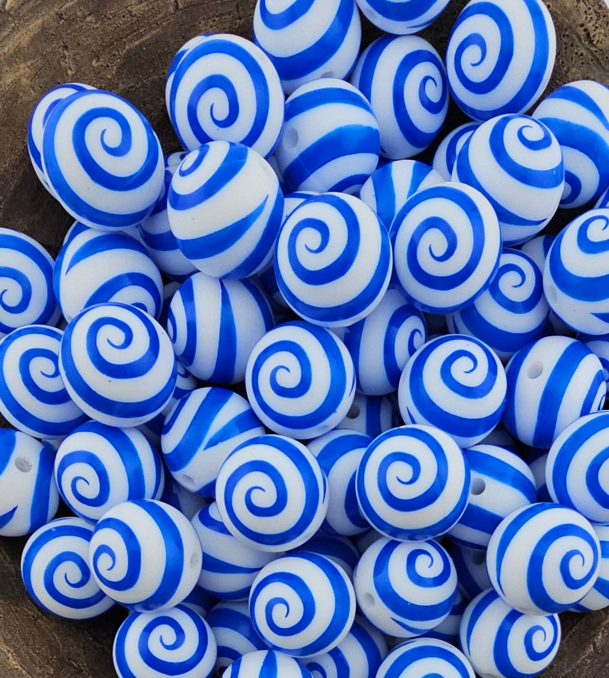Spiral Blue Print