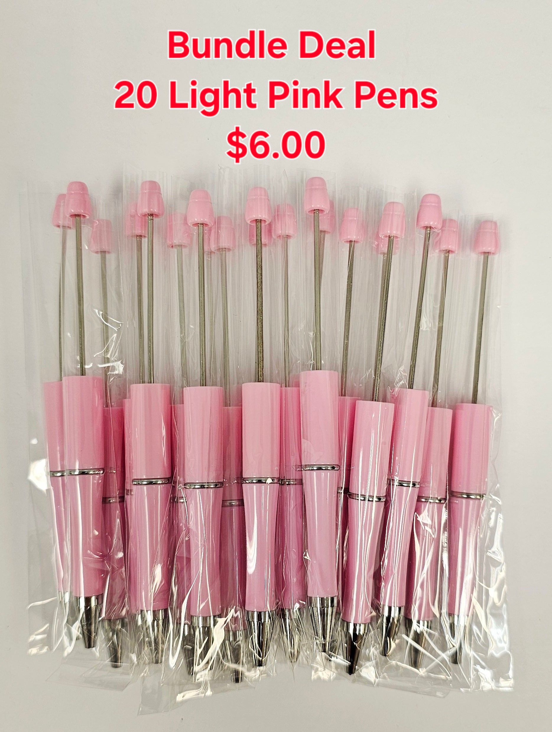 Bundle Deal 20 Light Pink Pens
