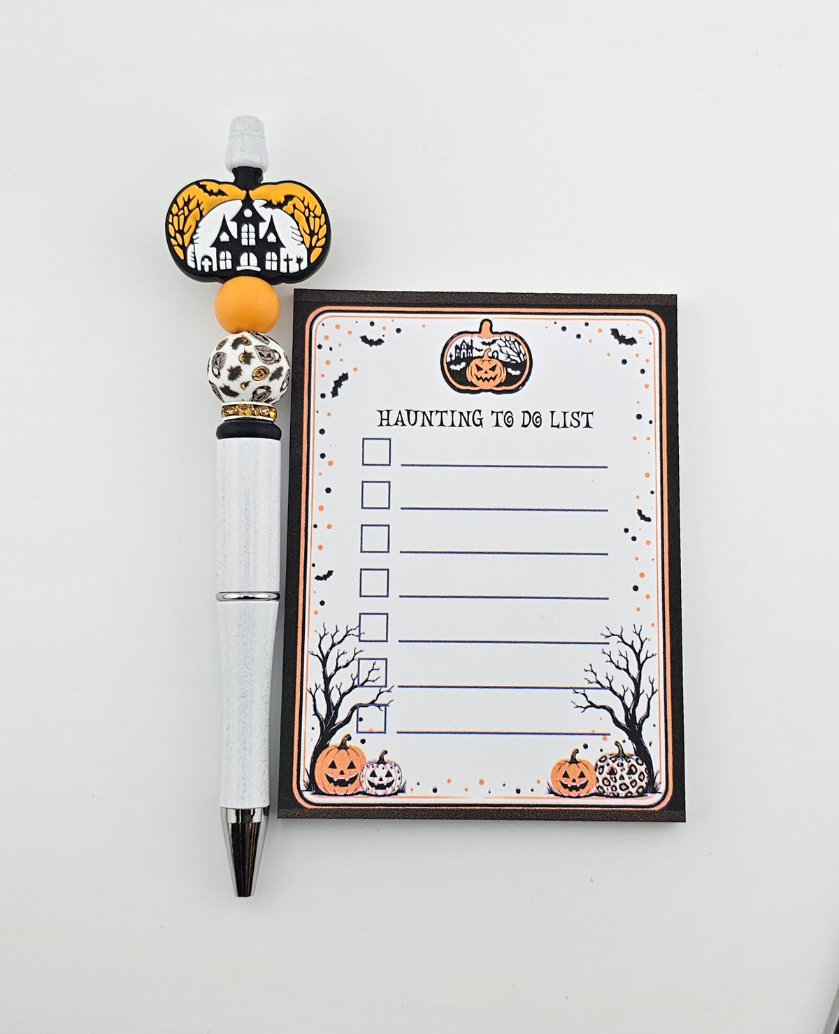 Haunted House Pen & Notepad Set