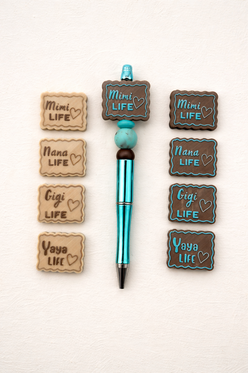 3D Grandma Names Focal *not silicone* printed by a 3D printer