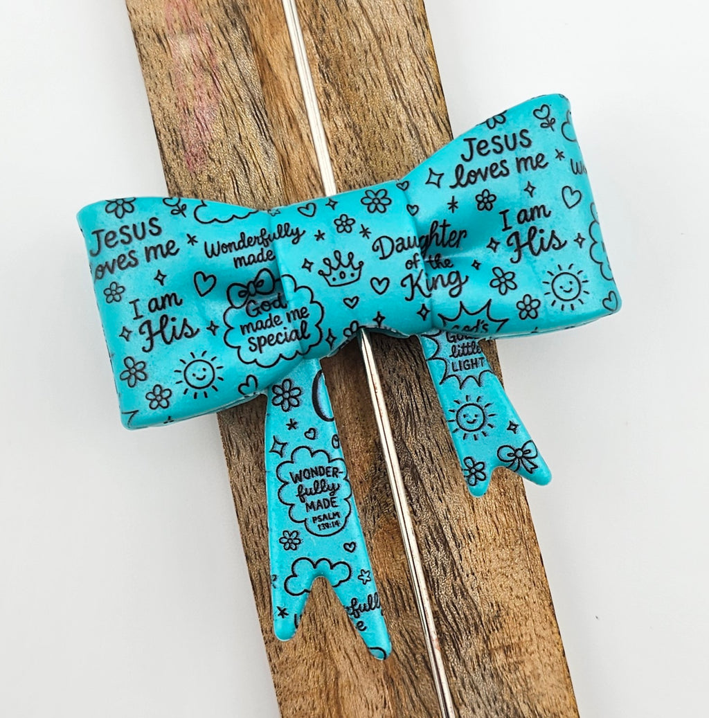 Large Bow Focal God Made Me Special *Custom*