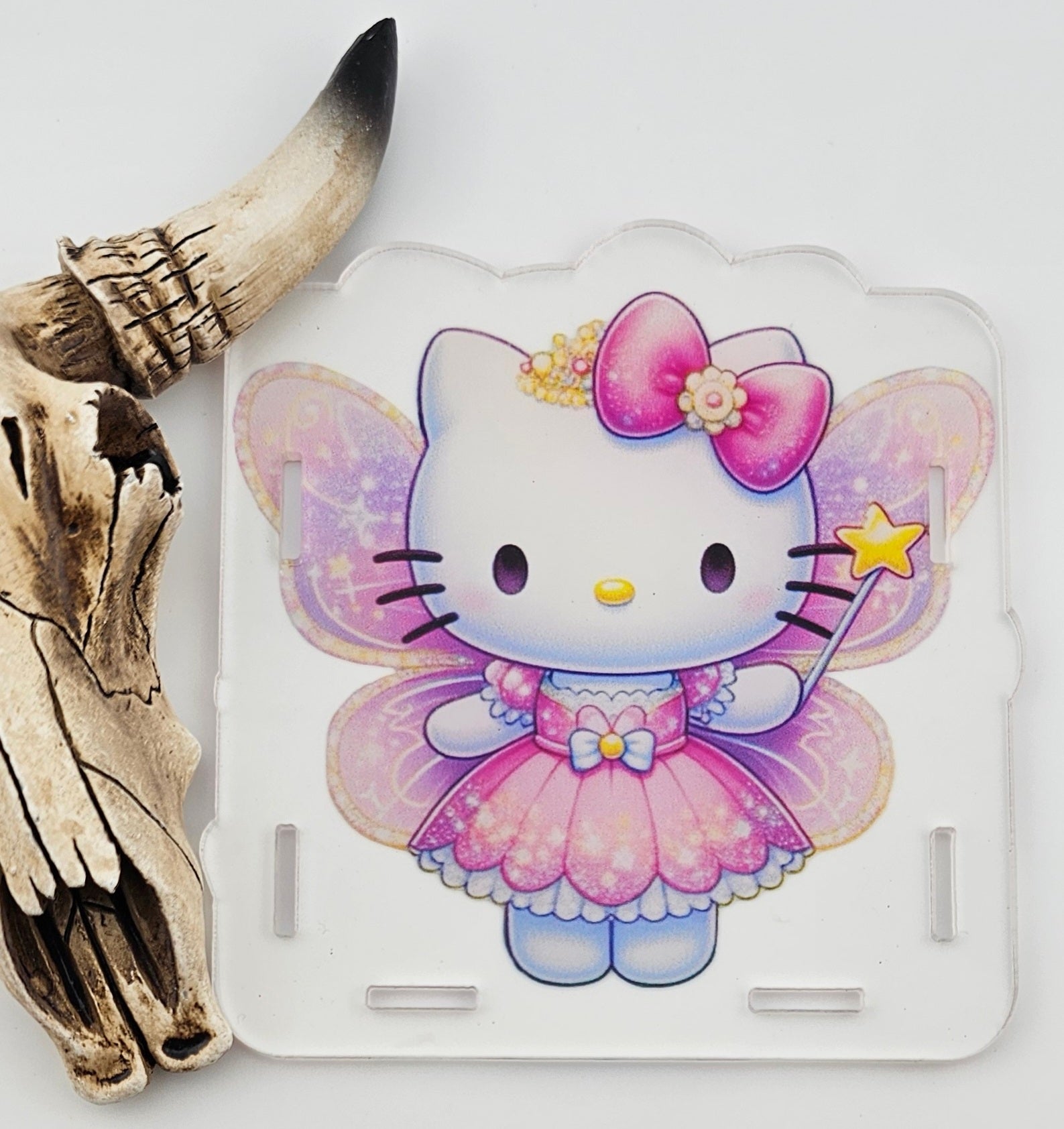 Pen Box Fairy Kitty with Wings 56