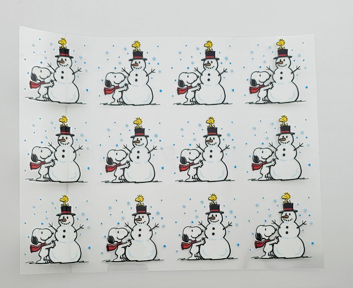 UVDFT Snoopy and the Snowman Pen Wrap *sold individually*