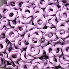 Wavey Acrylic Spacers 13mm (10ct) Large Hole