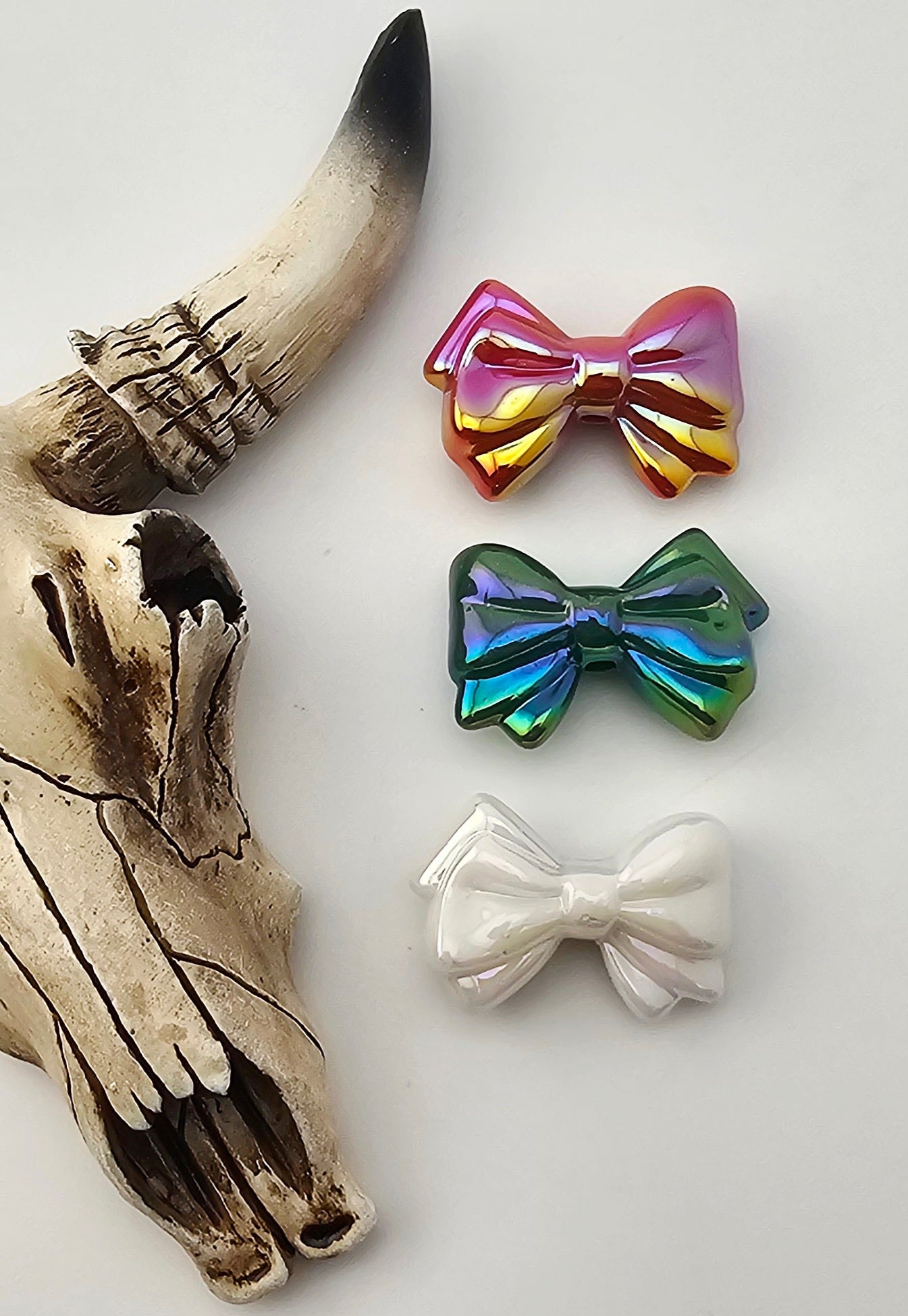 Opal Bow Focal Acrylic