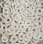 Wavey Acrylic Spacers 12mm (10ct) Large Hole