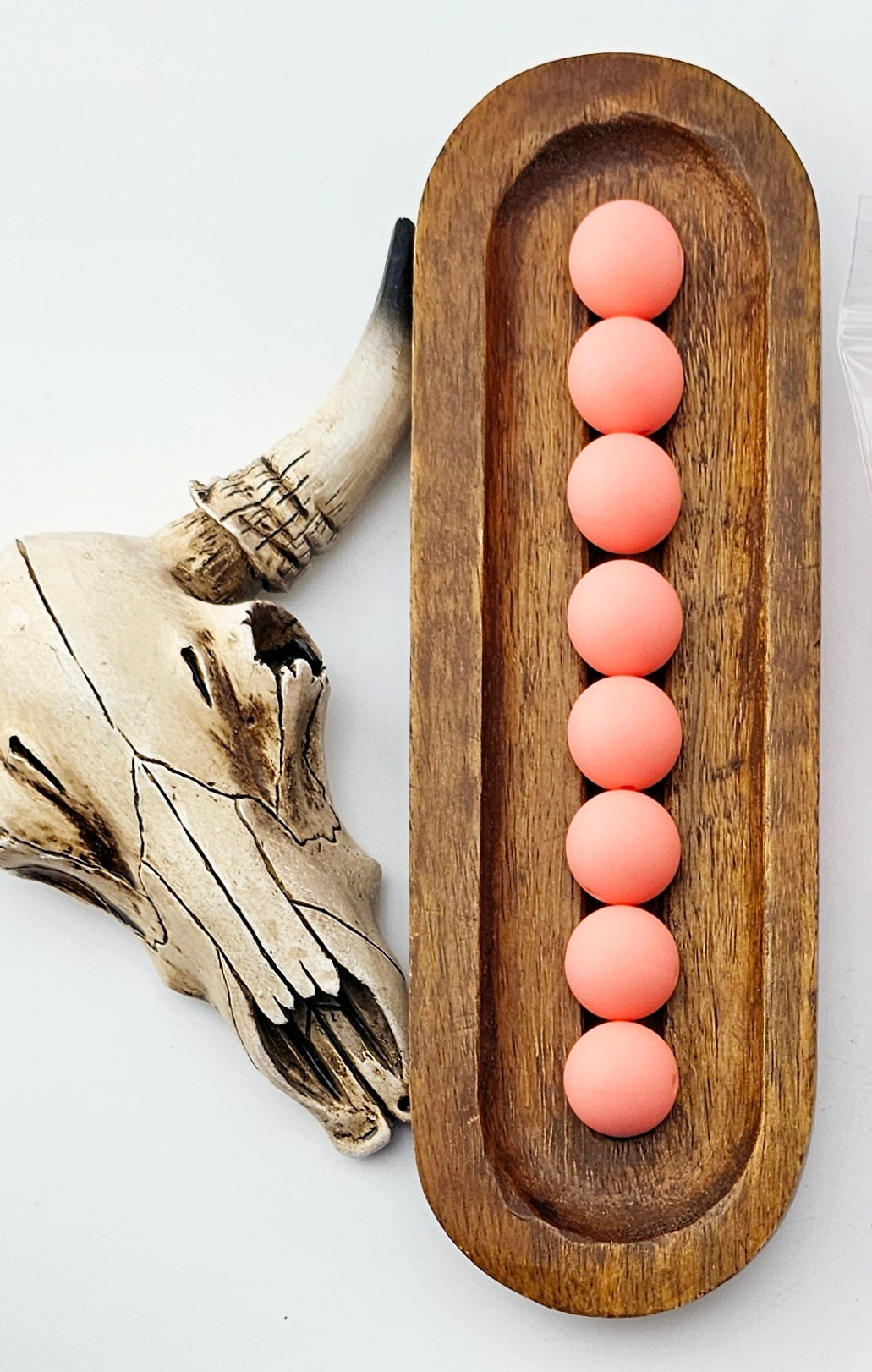 #107 Pink Orange Solid