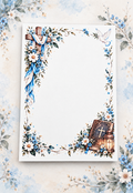Blessed and Blooming Notepad