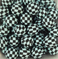 #46 Aruba Blue Checkered 15mm Print